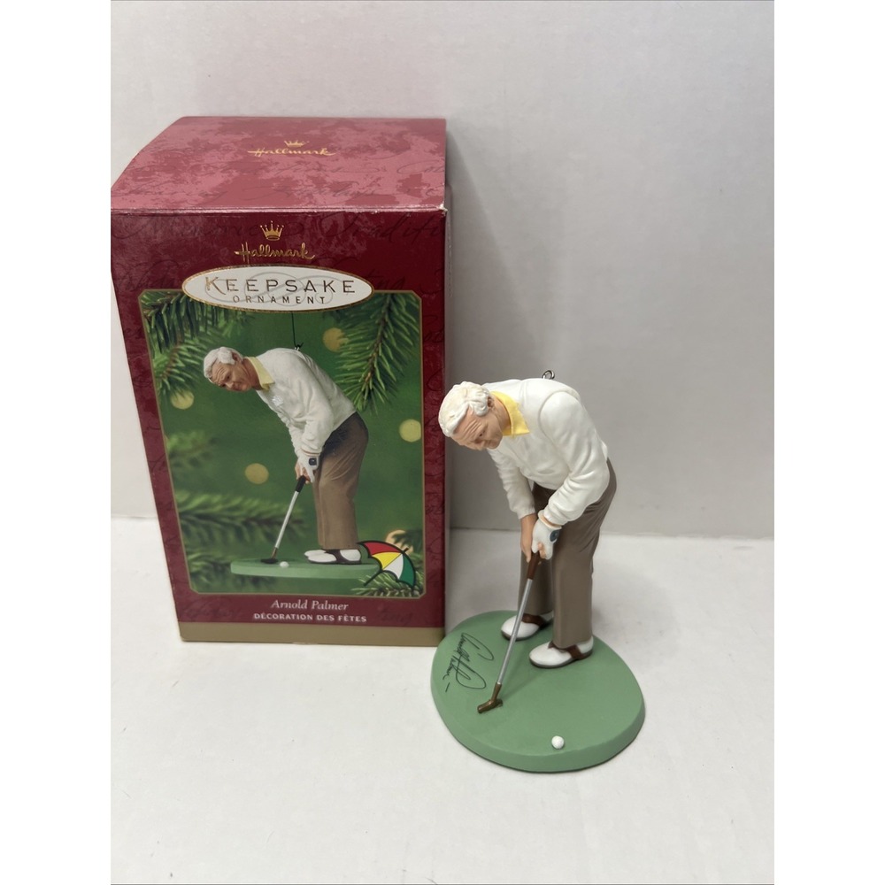 Vintage Hallmark Arnold Palmer Keepsake Ornament